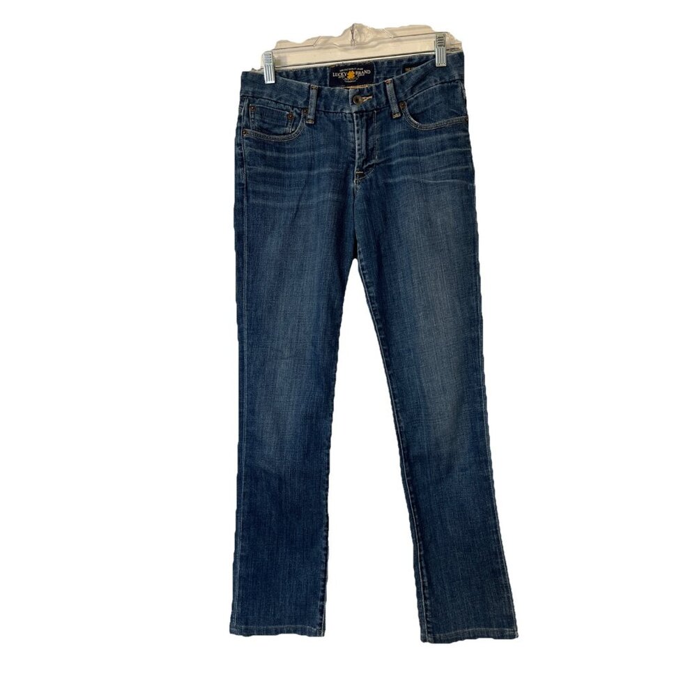 Lucky Brand Jeans Womens 2/26 Blue The Sweet Jean Boot‎ Stretch Regular R108